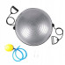 Балансировочная платформа  Springos Bosu Ball 57 см BT0002 Silver - фото №9